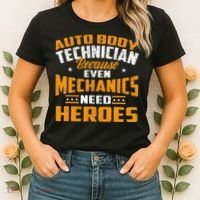 Auto Body Technician Heroes Automotive Car Customizer Women's T-Shirt thumb 2