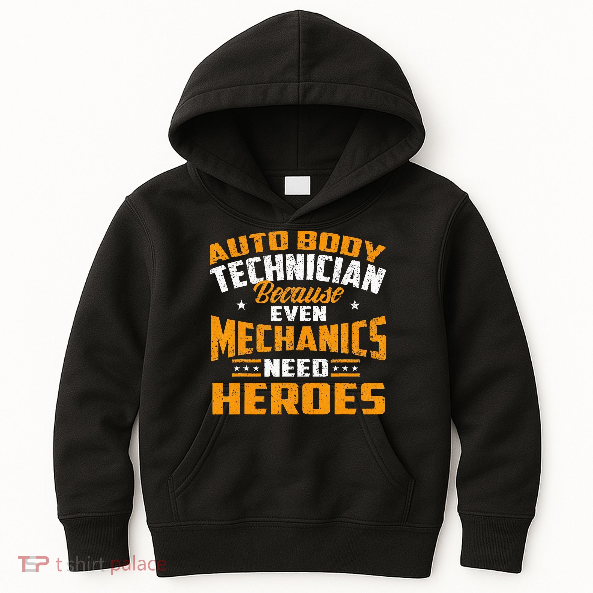 Auto Body Technician Heroes Automotive Car Customizer Kids Hoodie