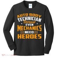 Auto Body Technician Heroes Automotive Car Customizer Kids Long Sleeve Shirt thumb 0