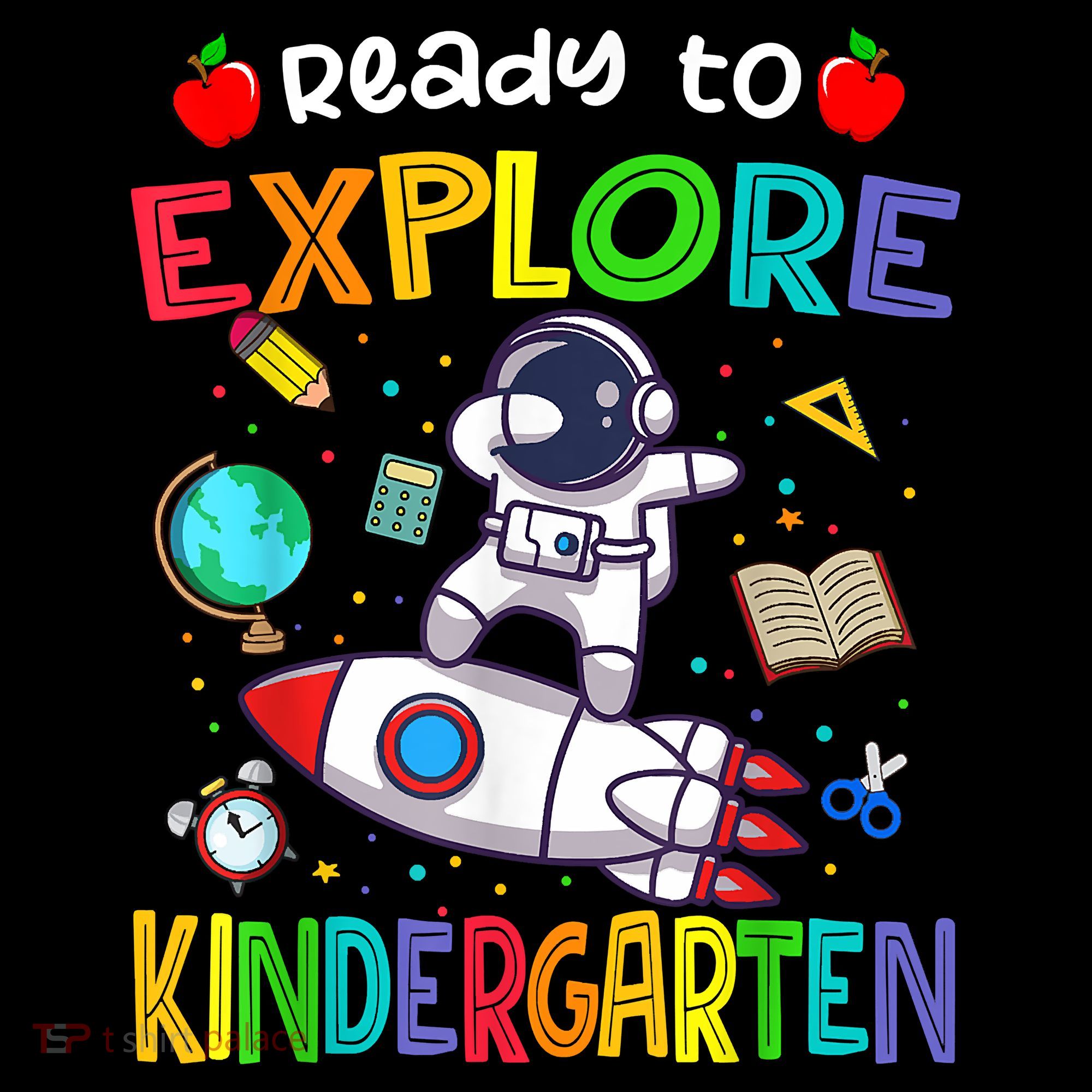 Astronaut Back To School Ready To Explore Kindergarten Bucket Hat