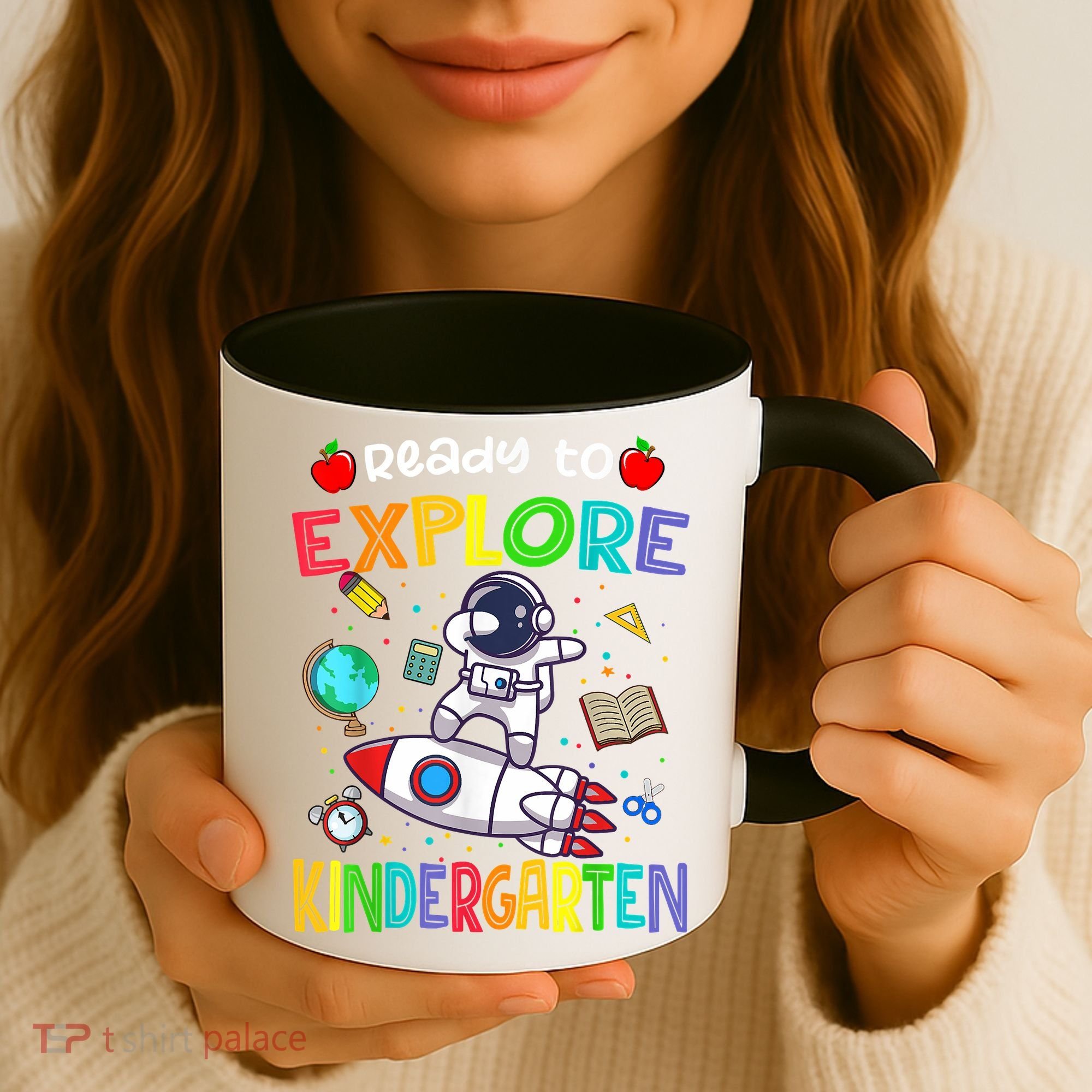 Astronaut Back To School Ready To Explore Kindergarten Coffee Mug