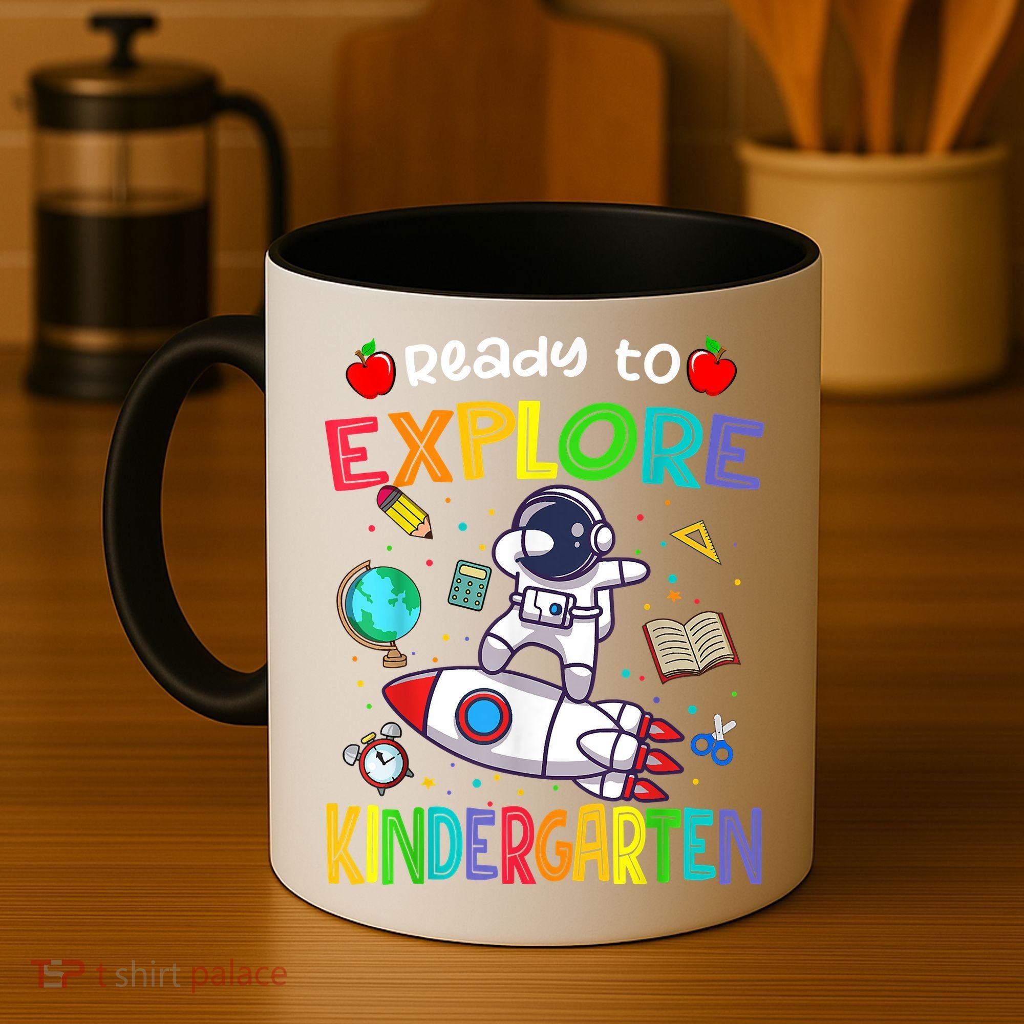 Astronaut Back To School Ready To Explore Kindergarten Coffee Mug