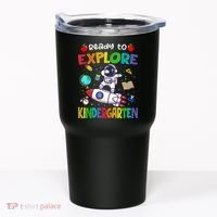 Astronaut Back To School Ready To Explore Kindergarten Tumbler thumb 0