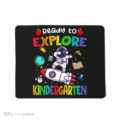 Astronaut Back To School Ready To Explore Kindergarten Mousepad