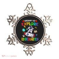 Astronaut Back To School Ready To Explore Kindergarten Ornament thumb 0