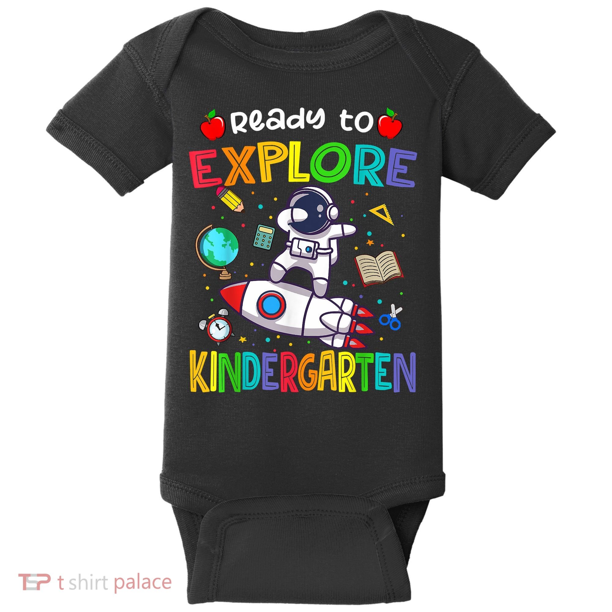 Astronaut Back To School Ready To Explore Kindergarten Baby Bodysuit