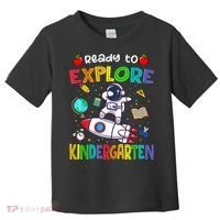 Astronaut Back To School Ready To Explore Kindergarten Toddler T-Shirt thumb 0