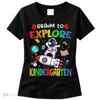 Astronaut Back To School Ready To Explore Kindergarten Women's T-Shirt thumb 0