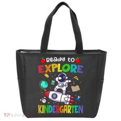Astronaut Back To School Ready To Explore Kindergarten Tote Bag
