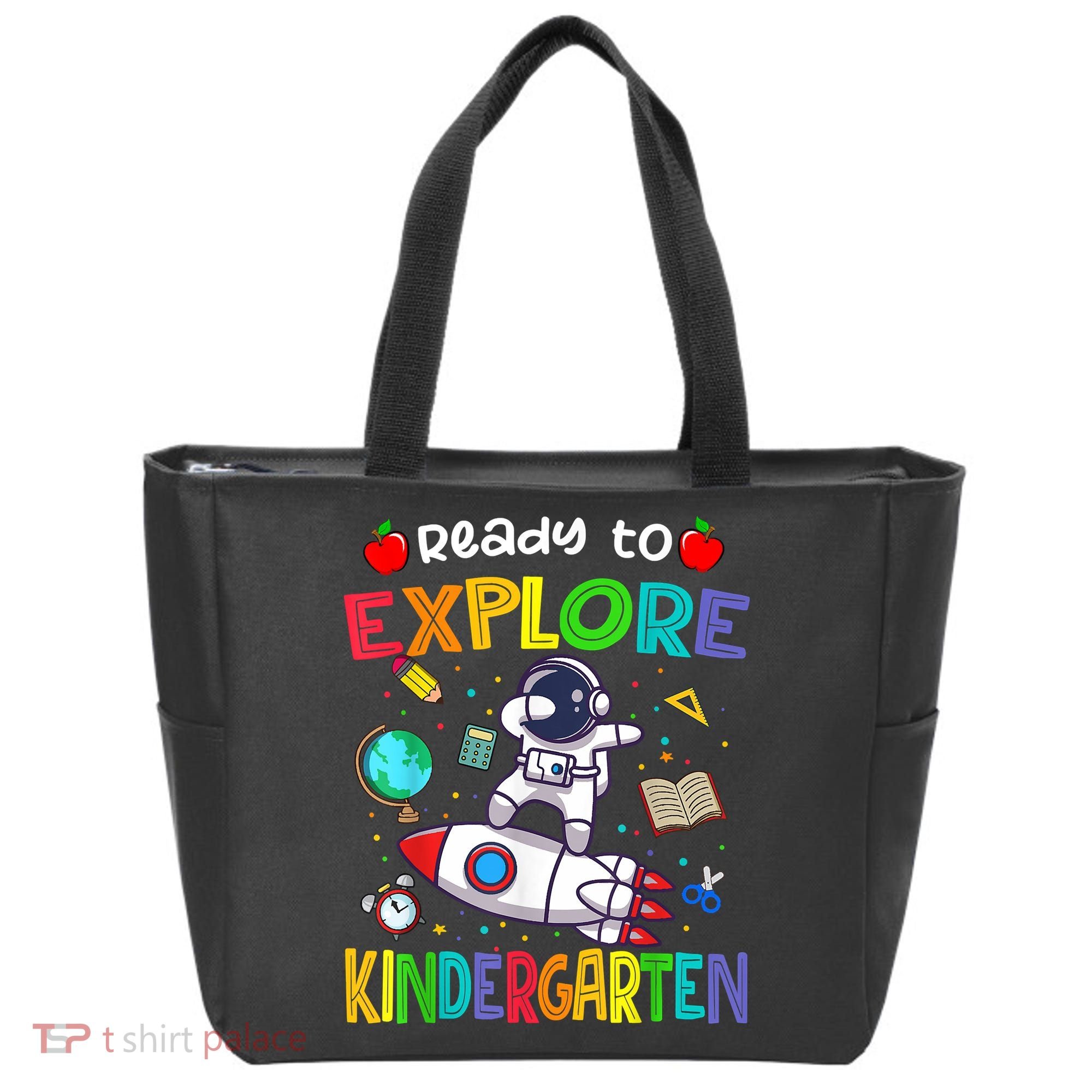 Astronaut Back To School Ready To Explore Kindergarten Tote Bag