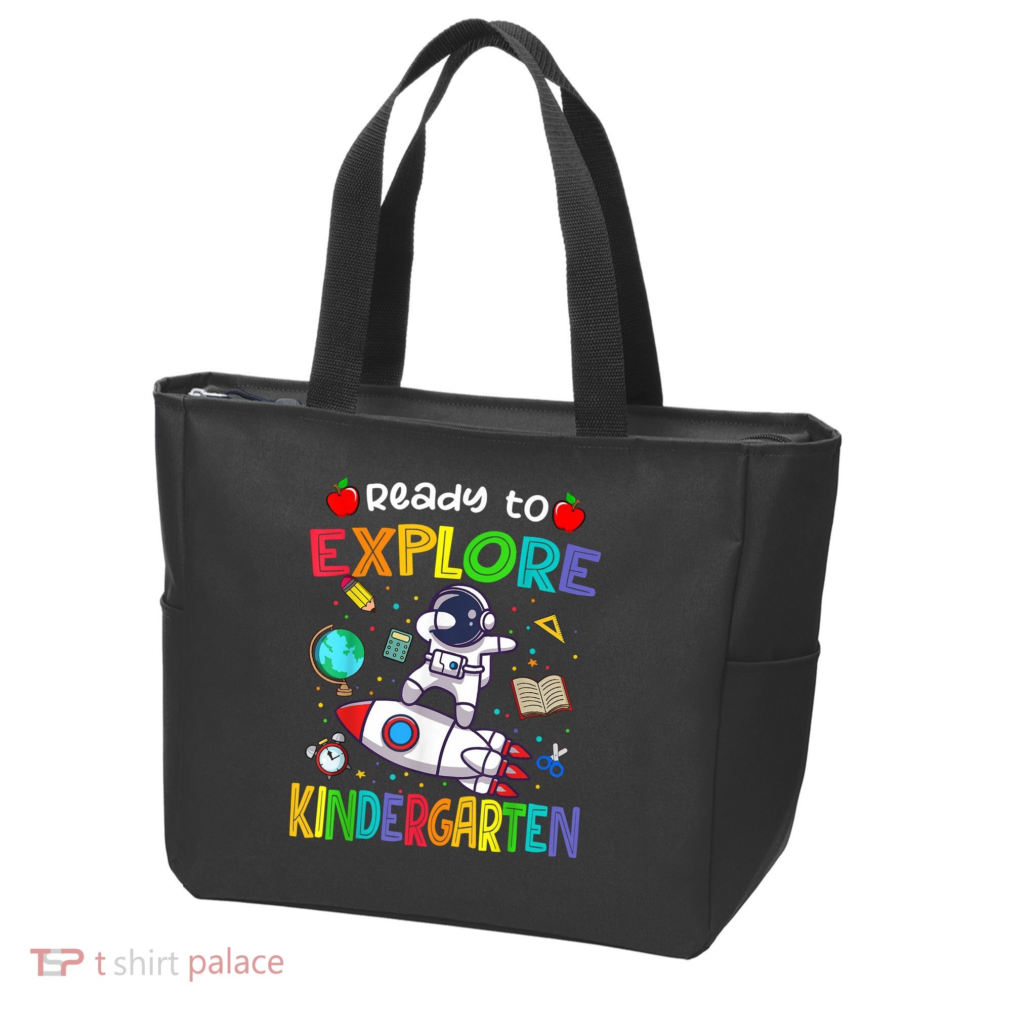 Astronaut Back To School Ready To Explore Kindergarten Tote Bag