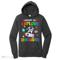 Astronaut Back To School Ready To Explore Kindergarten Women's Hoodie thumb 0