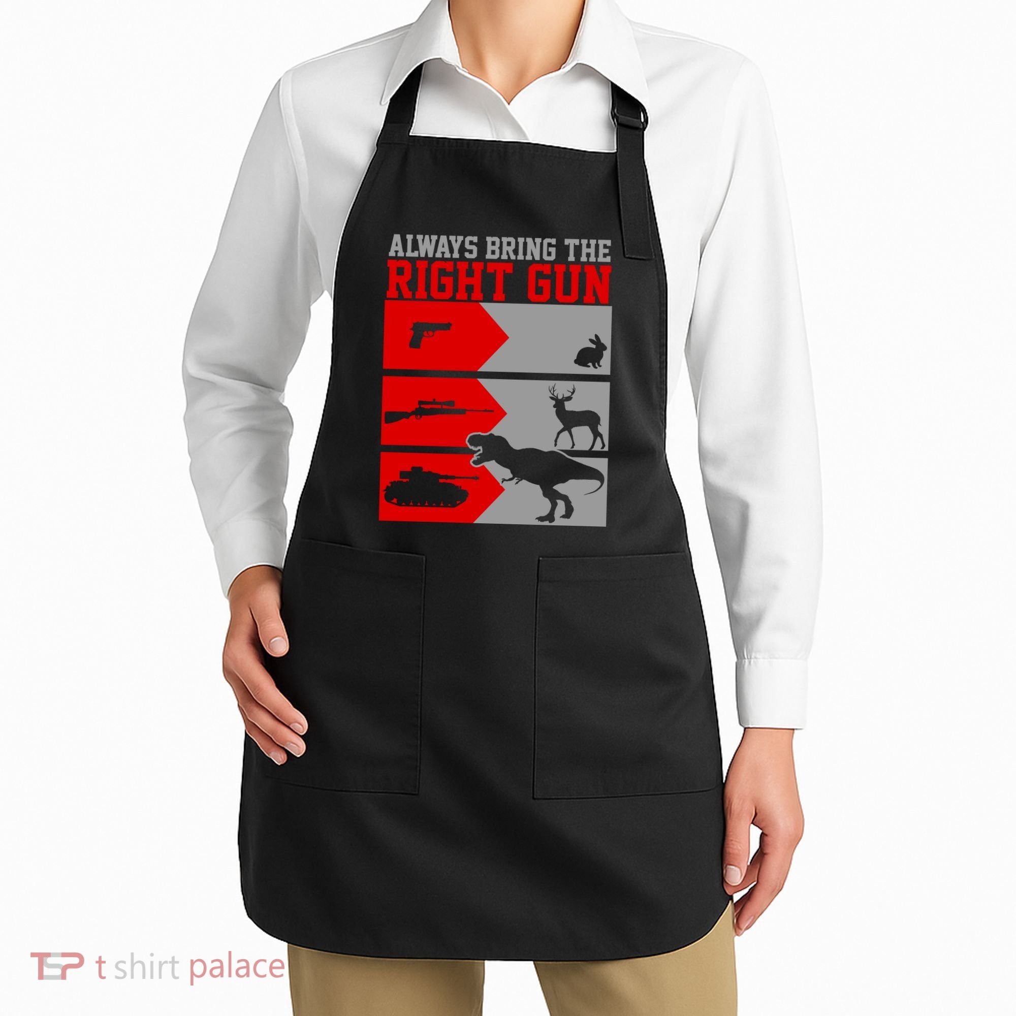 Always Bring The Right Funny Apron