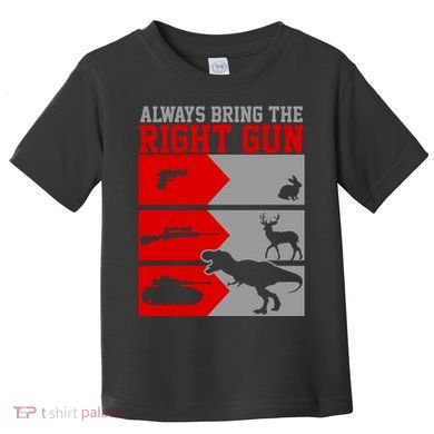Always Bring The Right Funny Toddler T-Shirt