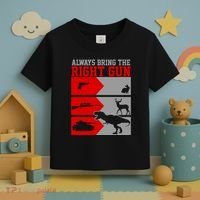 Always Bring The Right Funny Toddler T-Shirt thumb 3