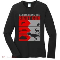 Always Bring The Right Funny Women's Long Sleeve Shirt thumb 0