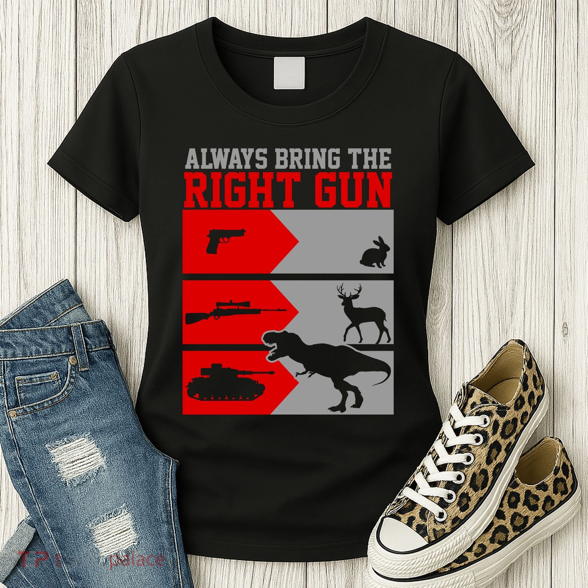 Always Bring The Right Funny Women's T-Shirt