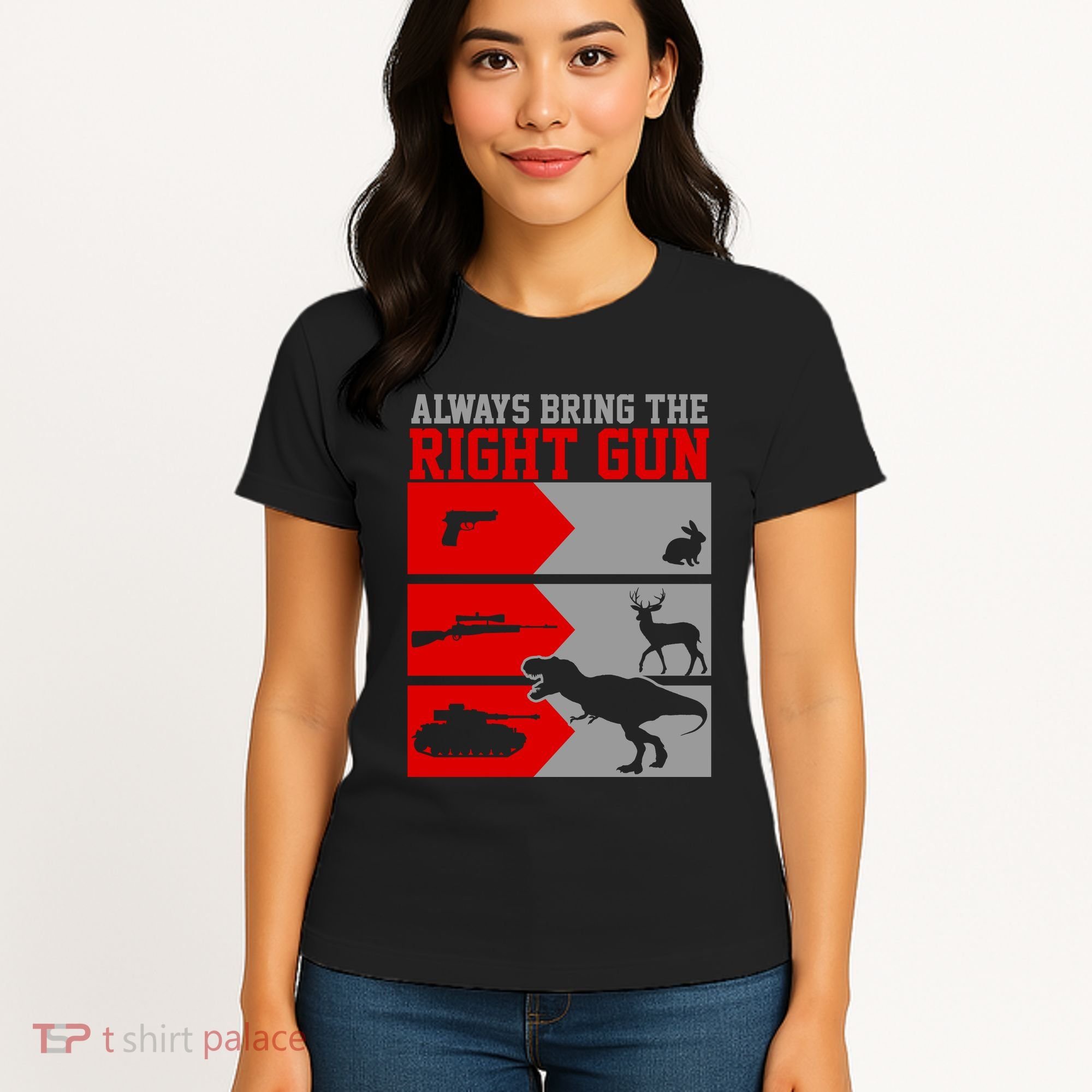 Always Bring The Right Funny Women's T-Shirt