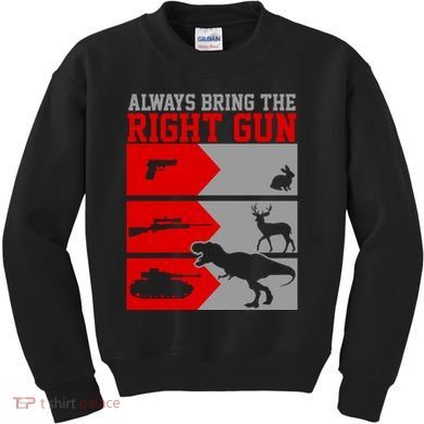 Always Bring The Right Funny Kids Sweatshirt