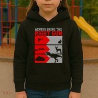 Always Bring The Right Funny Kids Hoodie thumb 3