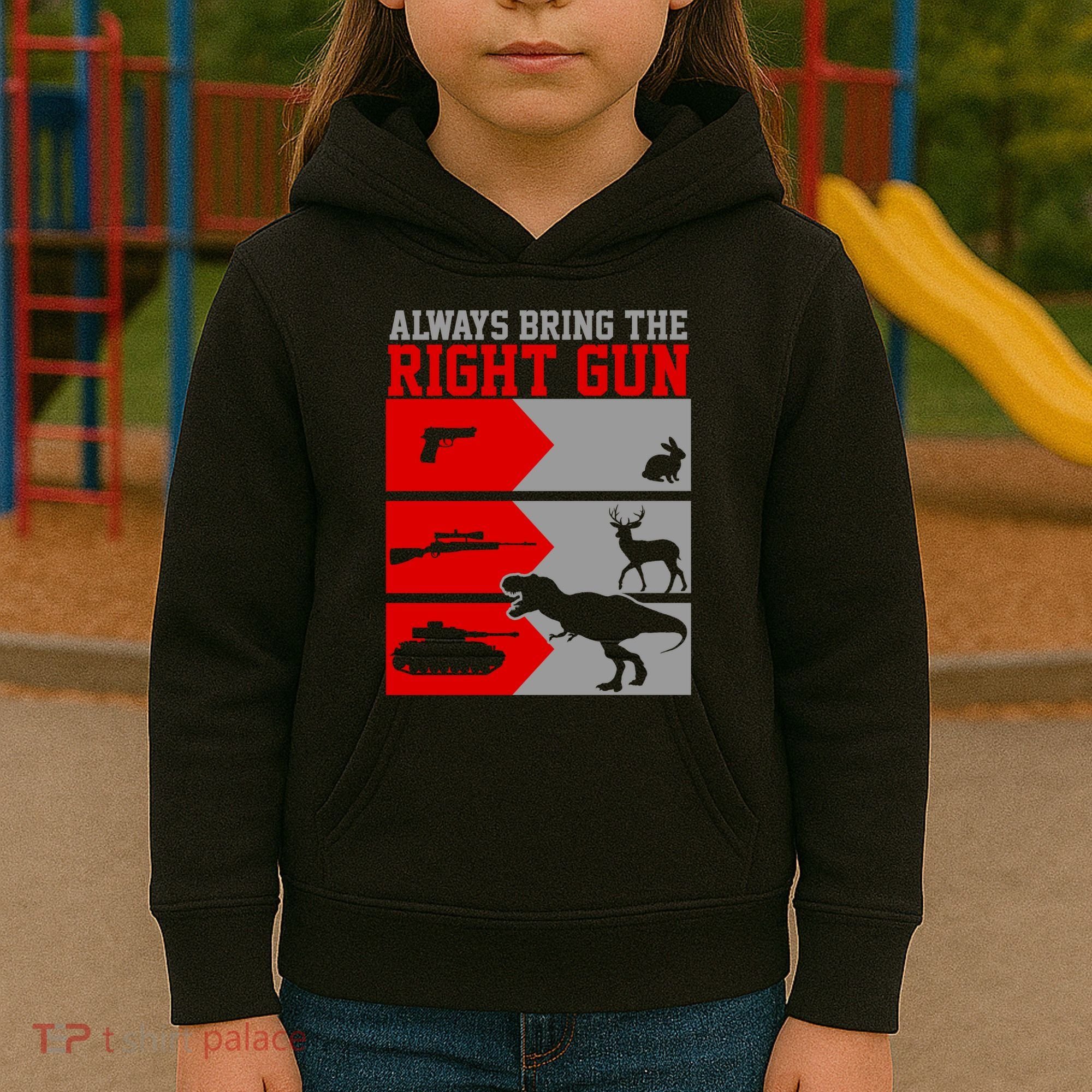 Always Bring The Right Funny Kids Hoodie