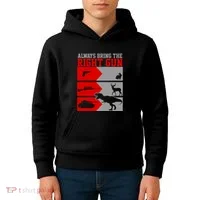 Always Bring The Right Funny Kids Hoodie thumb 4