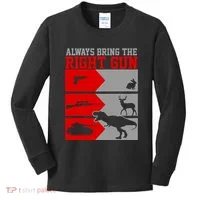 Always Bring The Right Funny Kids Long Sleeve Shirt thumb 0