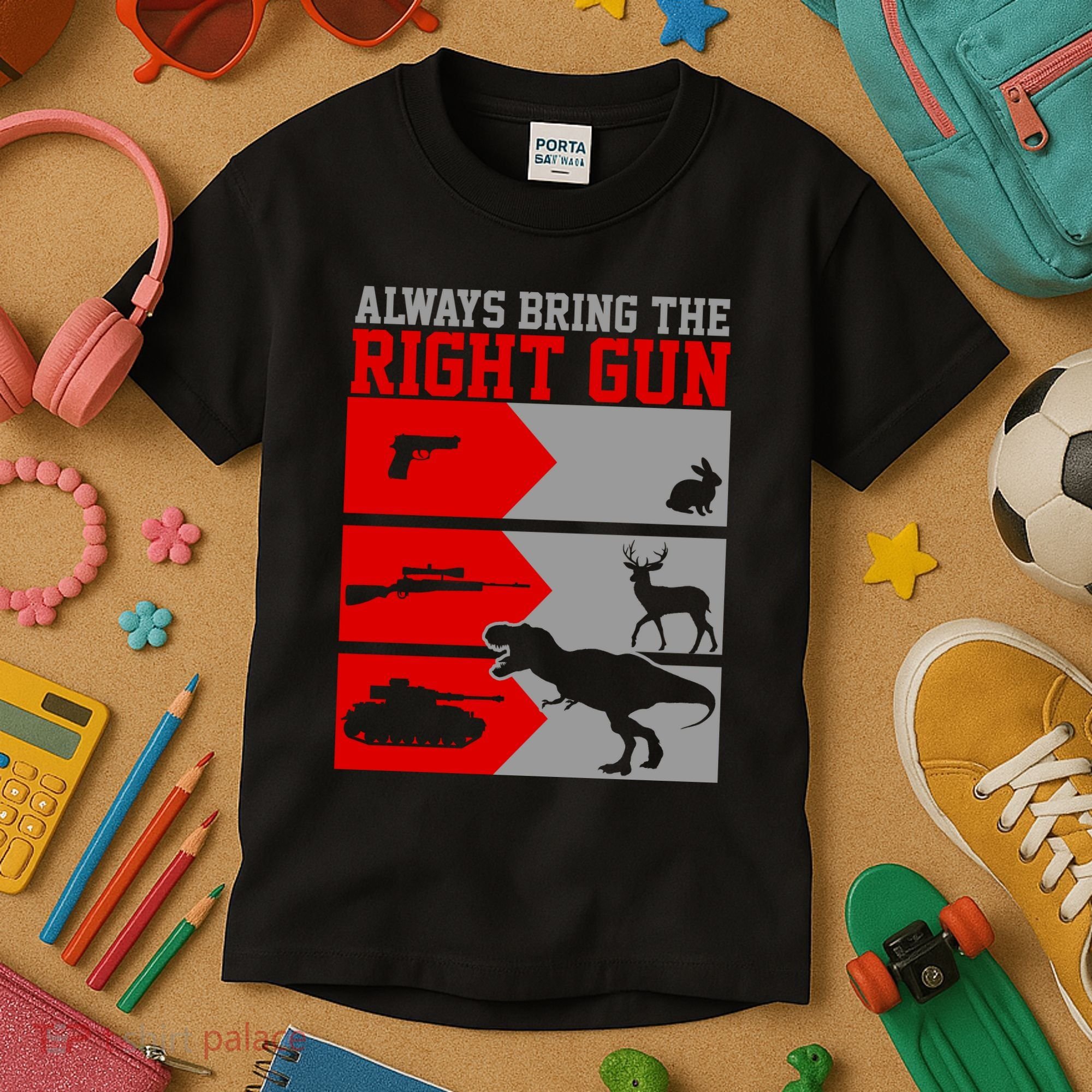 Always Bring The Right Funny Kids T-Shirt