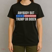 Anybody But Trump Or Biden Political Statement T-Shirt thumb 4