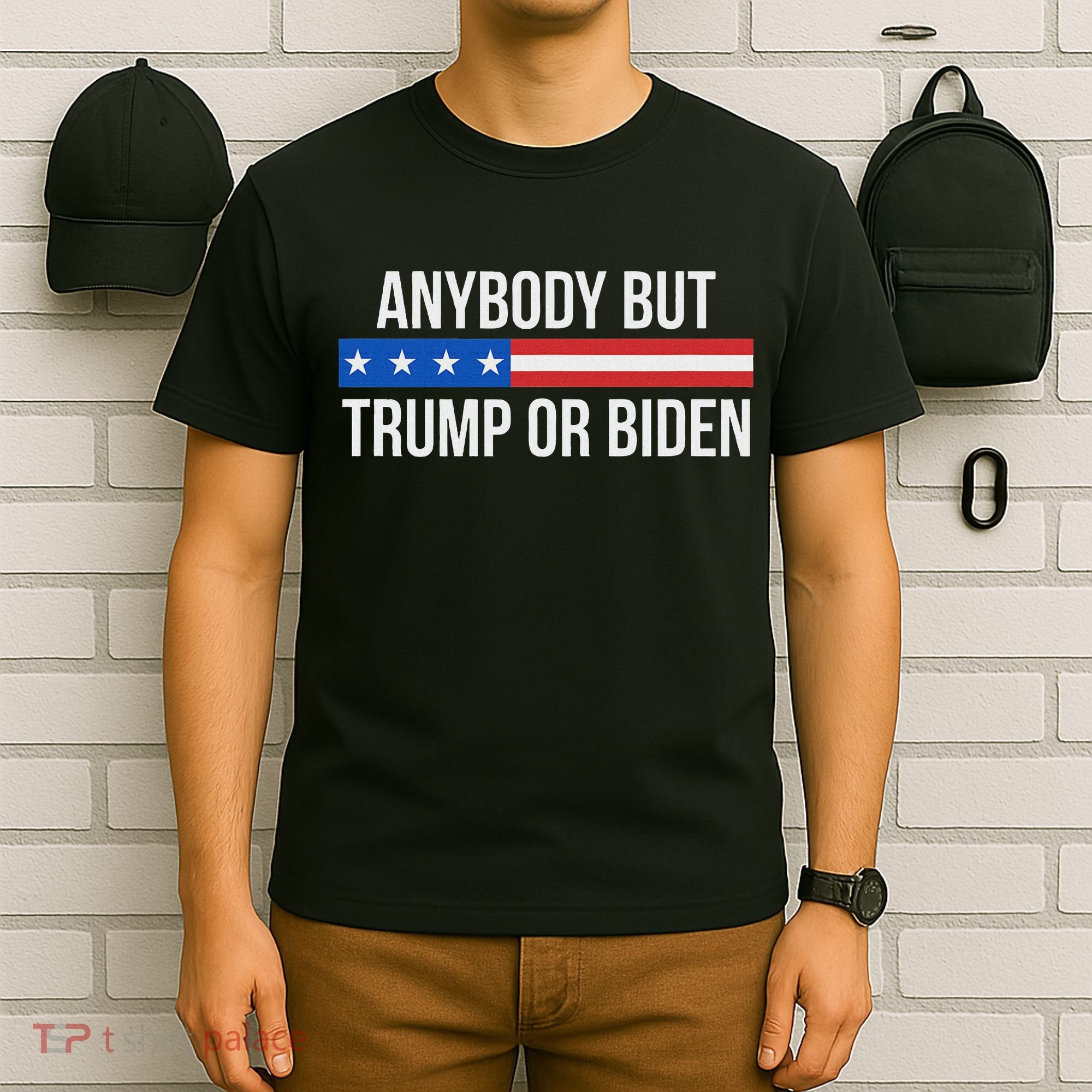Anybody But Trump Or Biden Political Statement T-Shirt