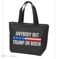 Anybody But Trump Or Biden Political Statement Tote Bag thumb 3
