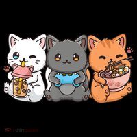 Anime Boba Tea Bubble Tea Gaming Gamer Ramen Cat Coffee Mug thumb 5
