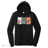 Anime Boba Tea Bubble Tea Gaming Gamer Ramen Cat Women's Hoodie thumb 0