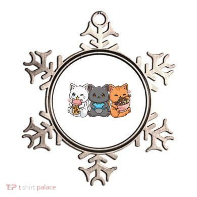 Anime Boba Tea Bubble Tea Gaming Gamer Ramen Cat Ornament
