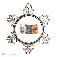 Anime Boba Tea Bubble Tea Gaming Gamer Ramen Cat Ornament thumb 0