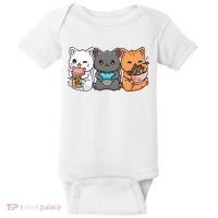 Anime Boba Tea Bubble Tea Gaming Gamer Ramen Cat Baby Bodysuit thumb 0