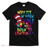 Autism Born To Stand Out T-Shirt thumb 0