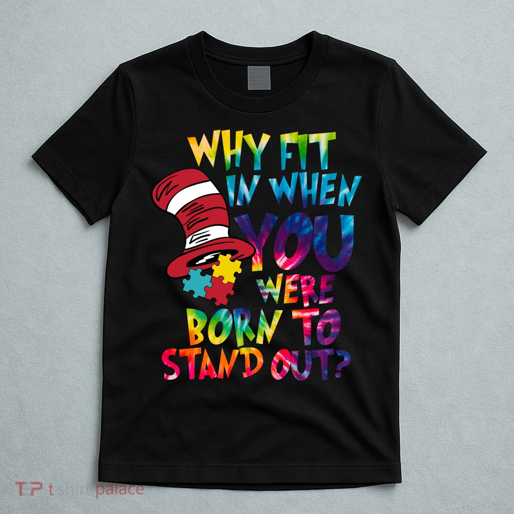 Autism Born To Stand Out T-Shirt