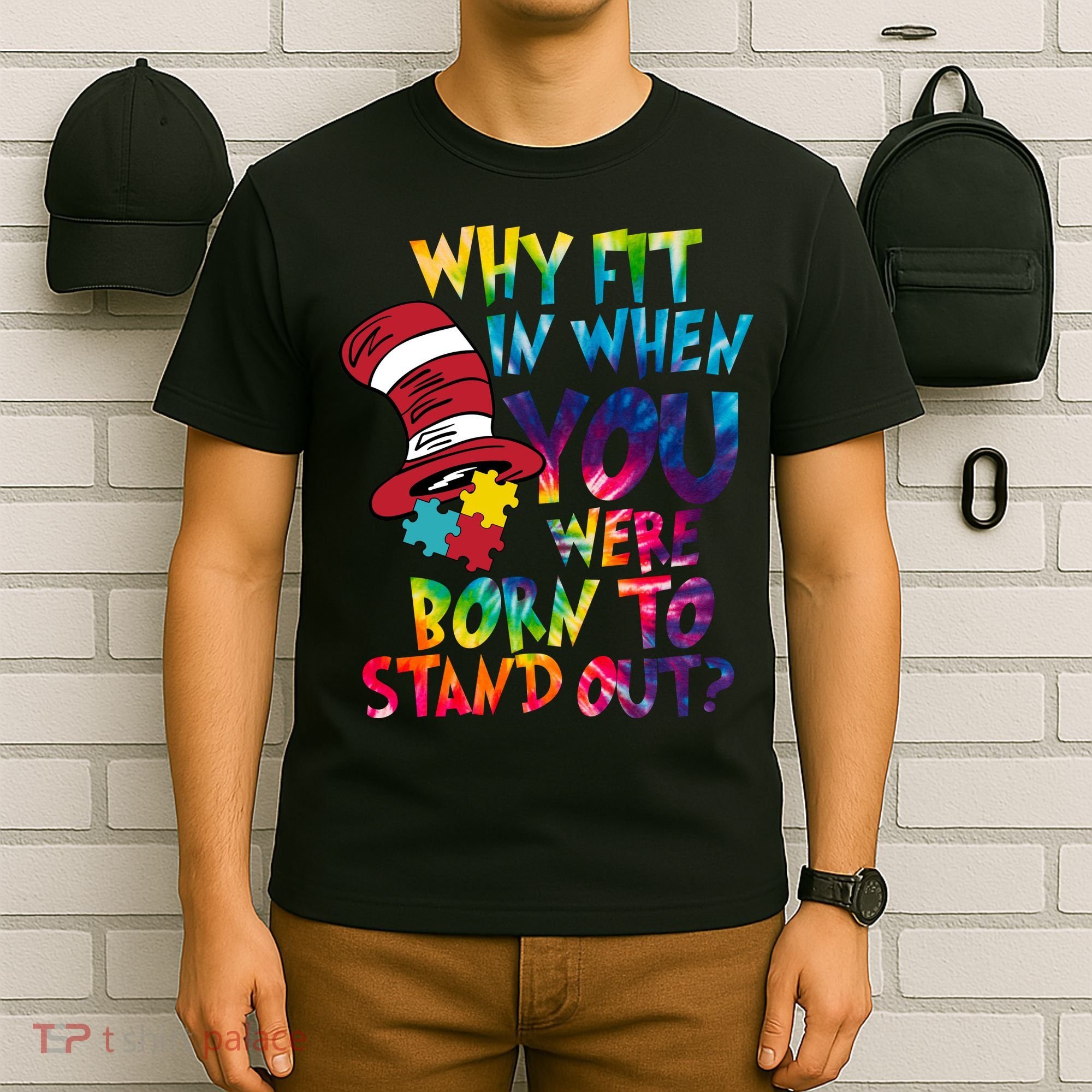 Autism Born To Stand Out T-Shirt