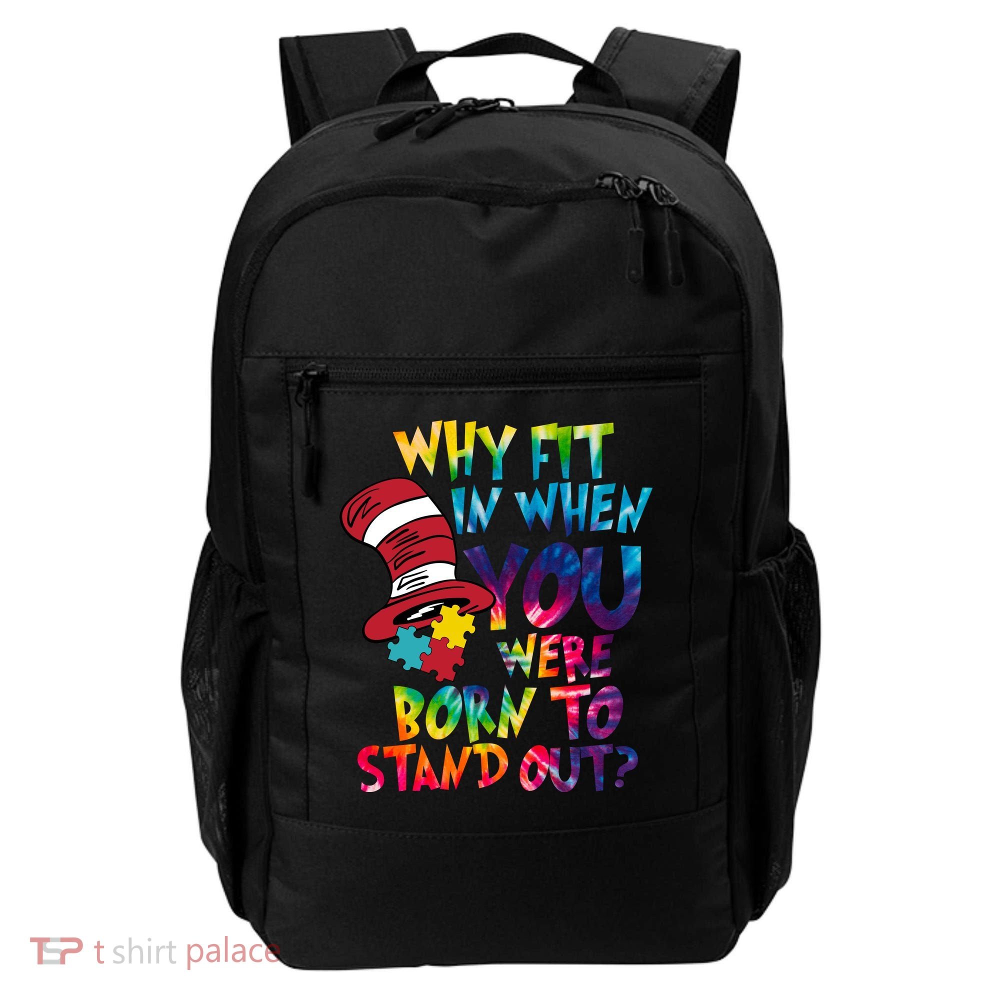 Autism Born To Stand Out Backpack