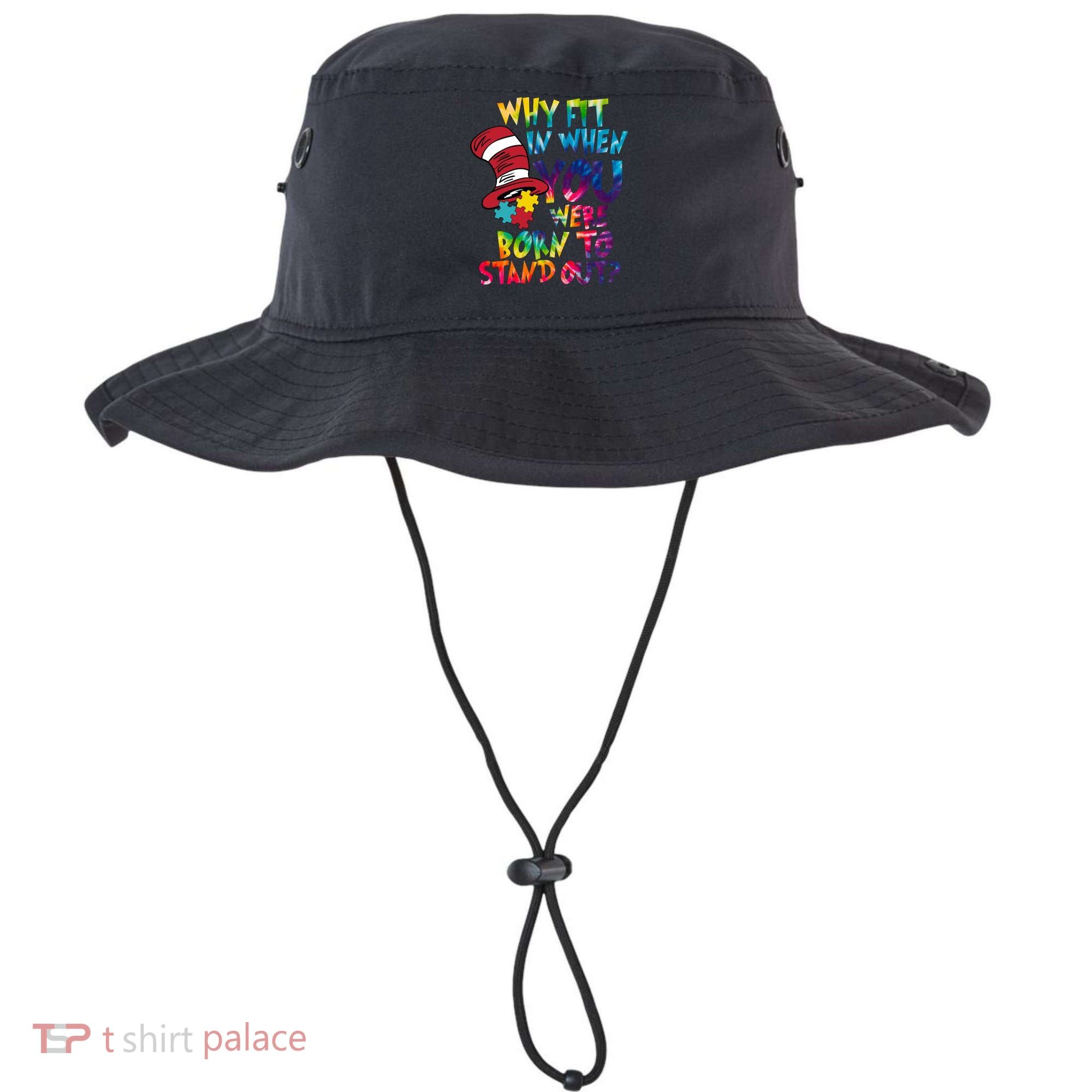 Autism Born To Stand Out Bucket Hat