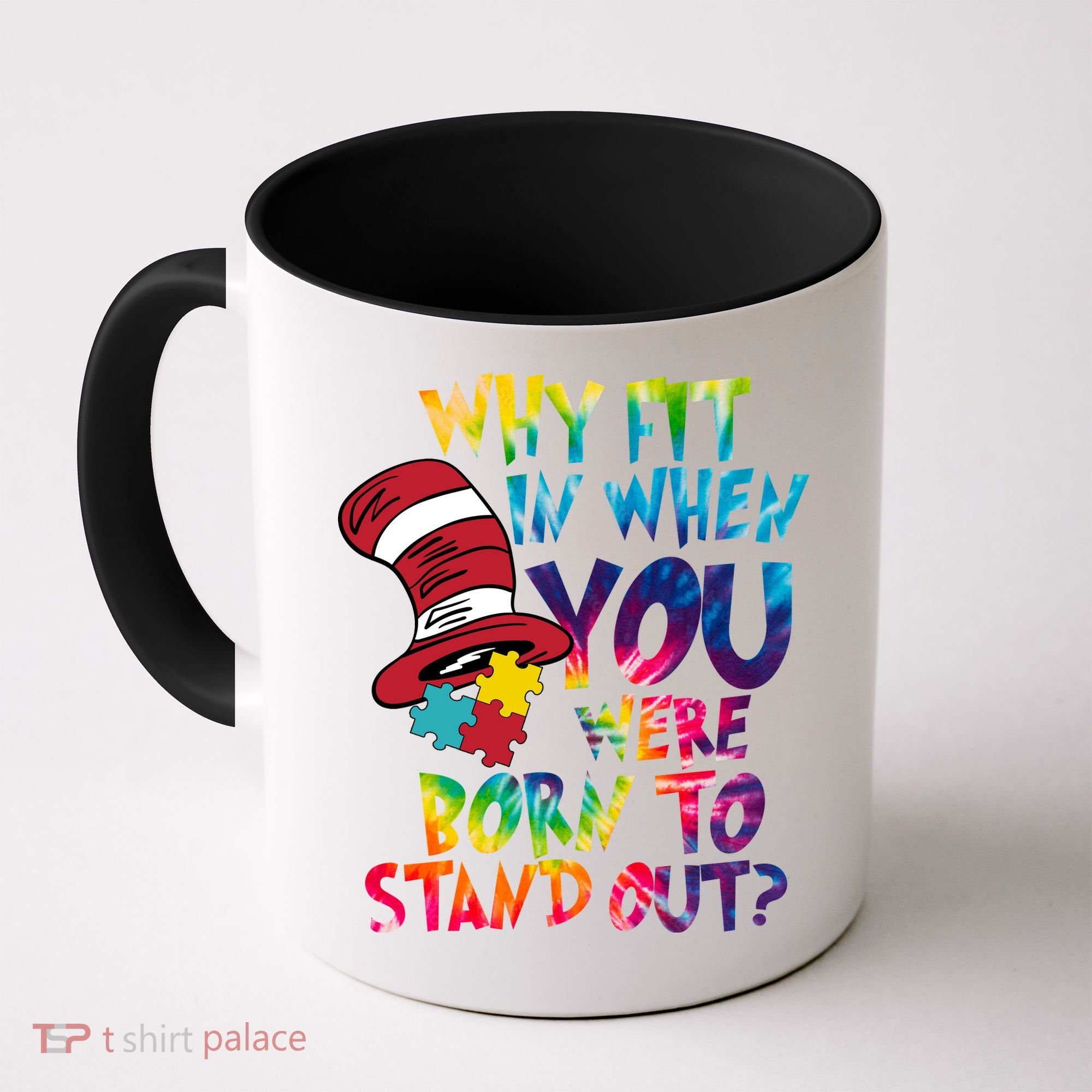 Autism Born To Stand Out Coffee Mug