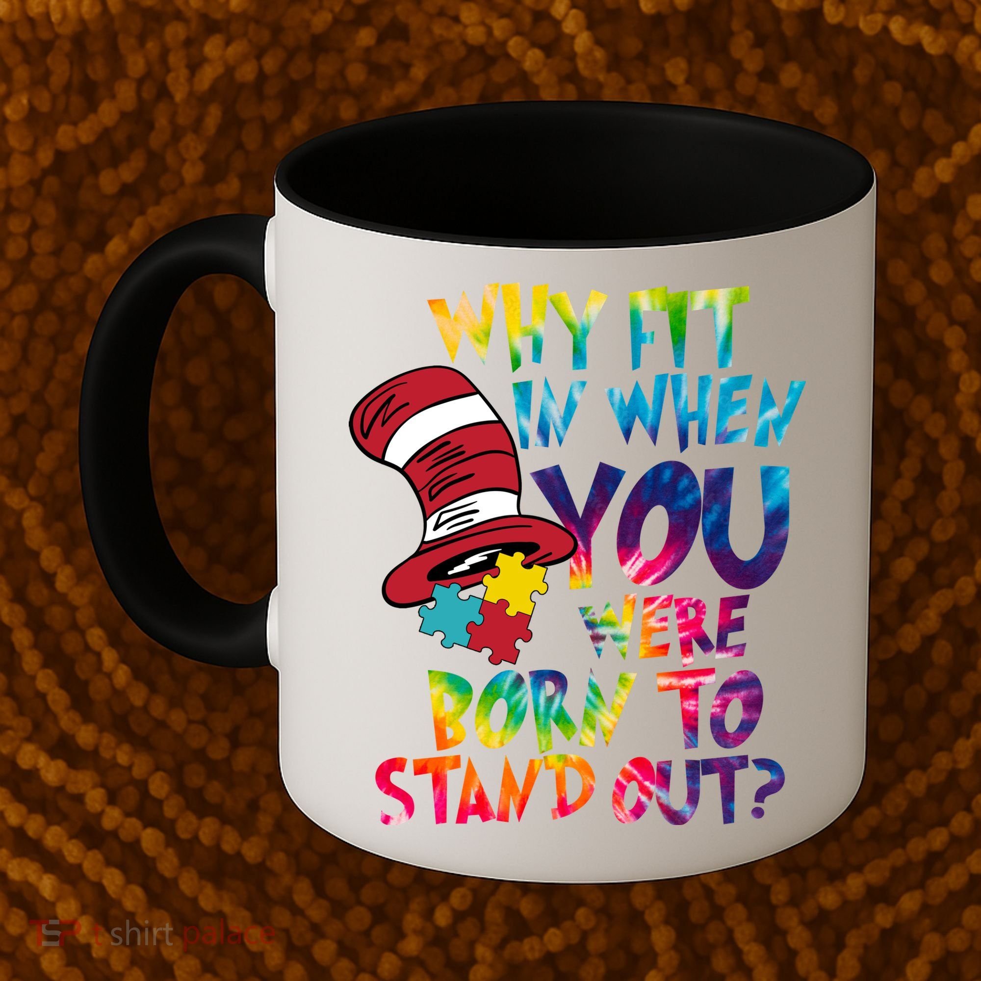 Autism Born To Stand Out Coffee Mug