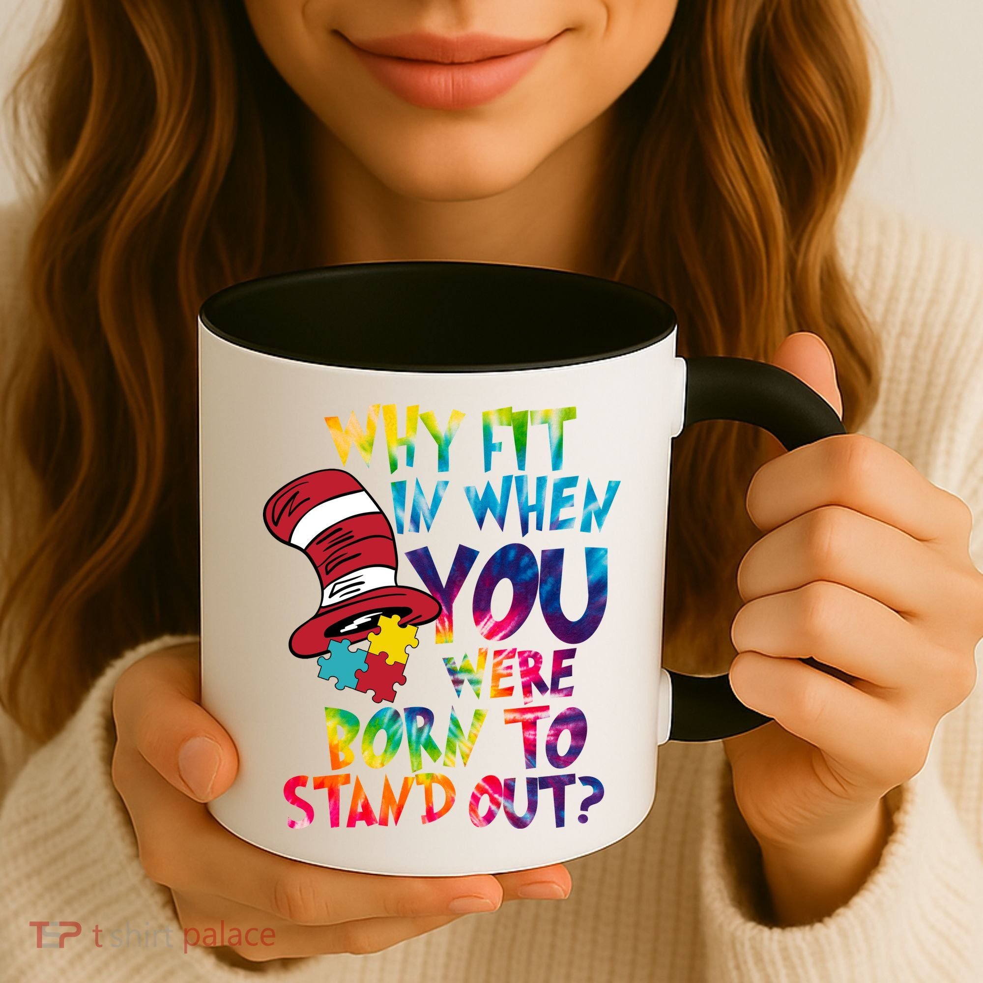 Autism Born To Stand Out Coffee Mug