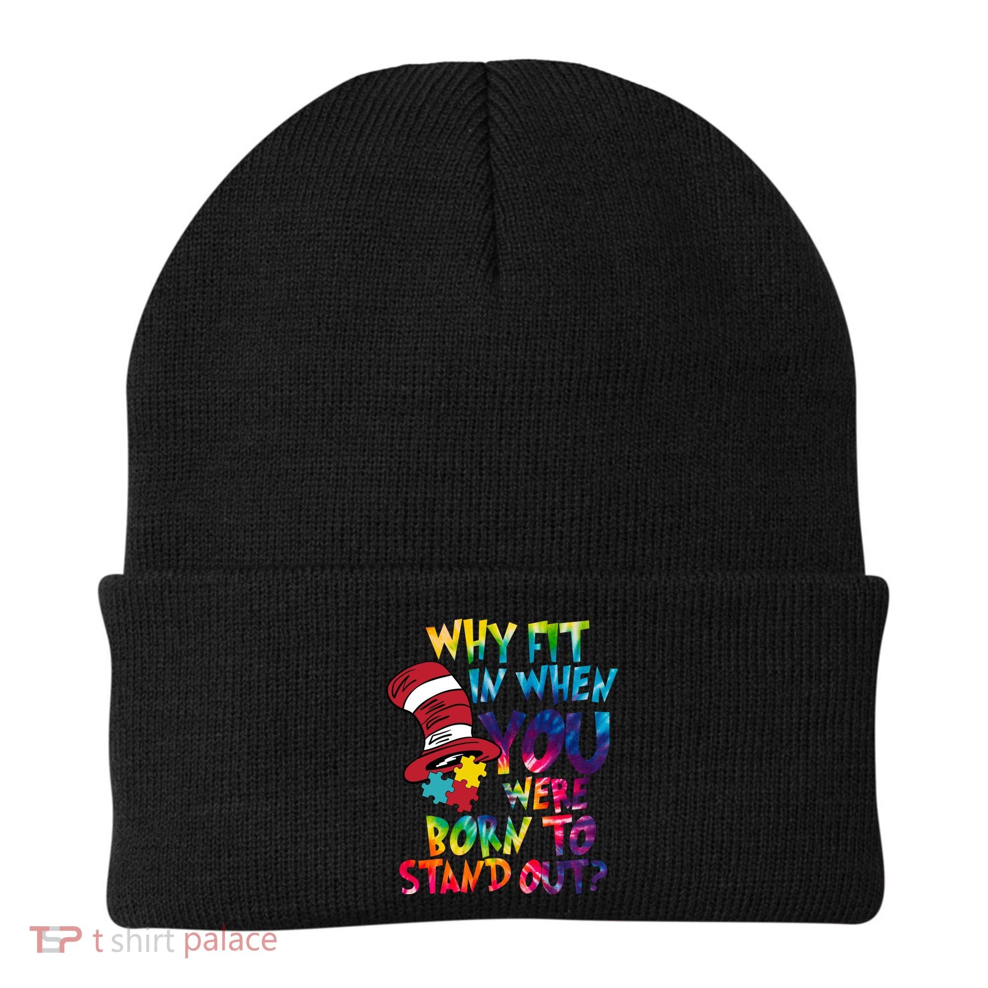 Autism Born To Stand Out Beanie