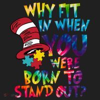 Autism Born To Stand Out Beanie thumb 2