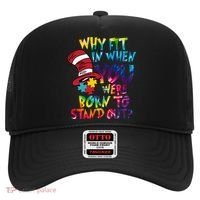 Autism Born To Stand Out Hat thumb 0