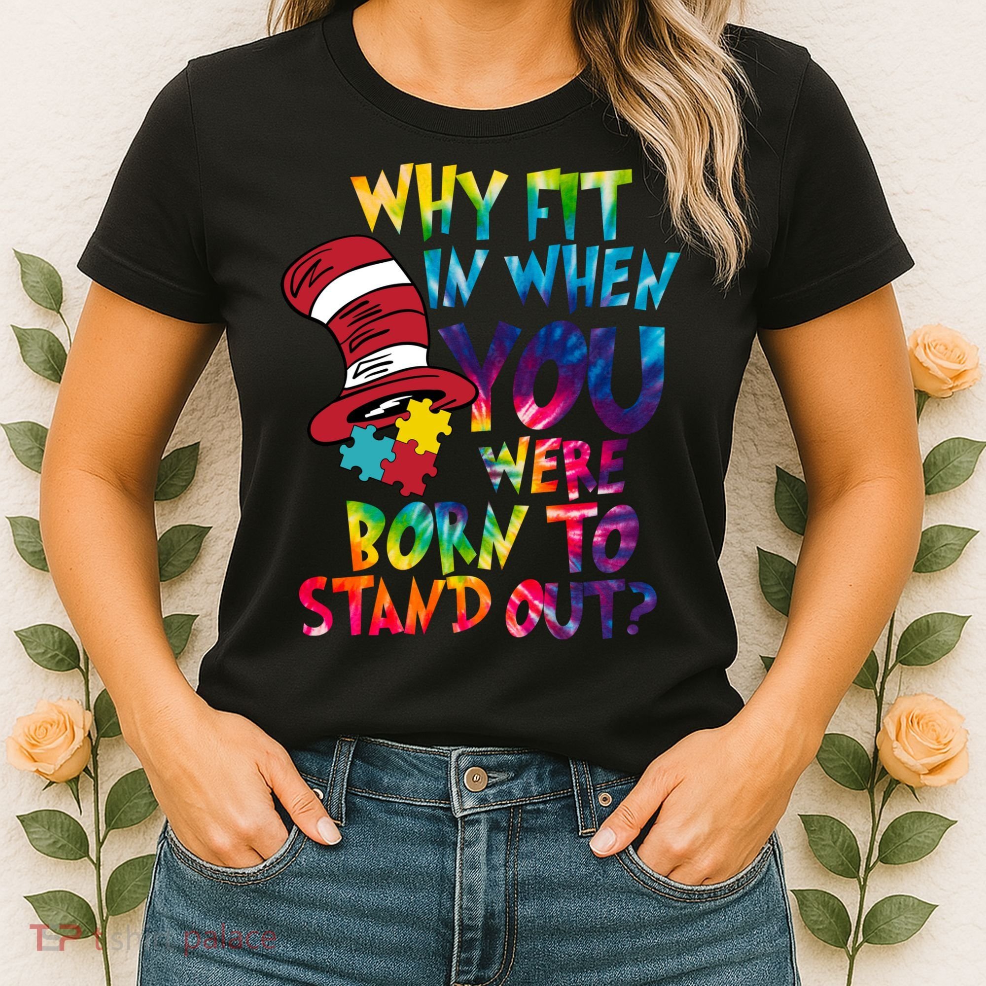 Autism Born To Stand Out Women's T-Shirt