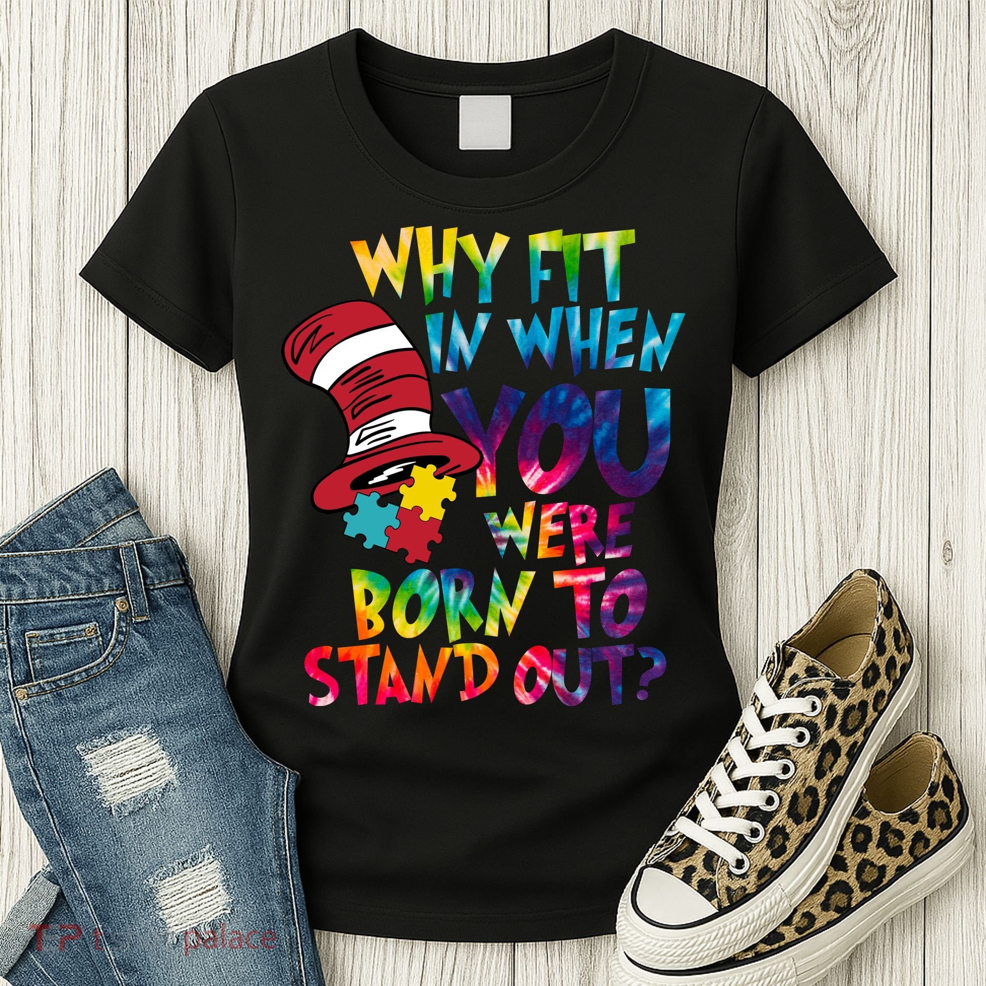 Autism Born To Stand Out Women's T-Shirt