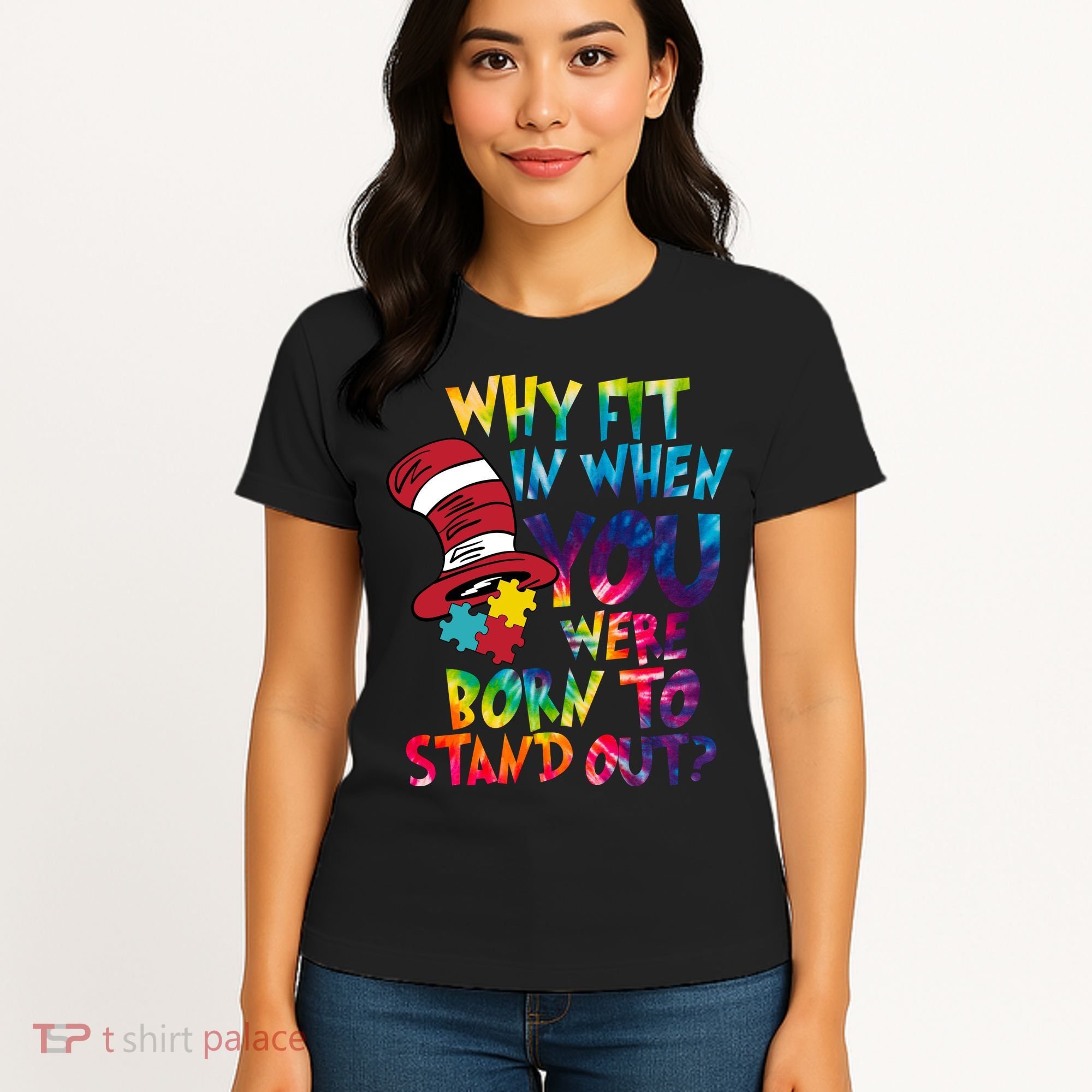 Autism Born To Stand Out Women's T-Shirt